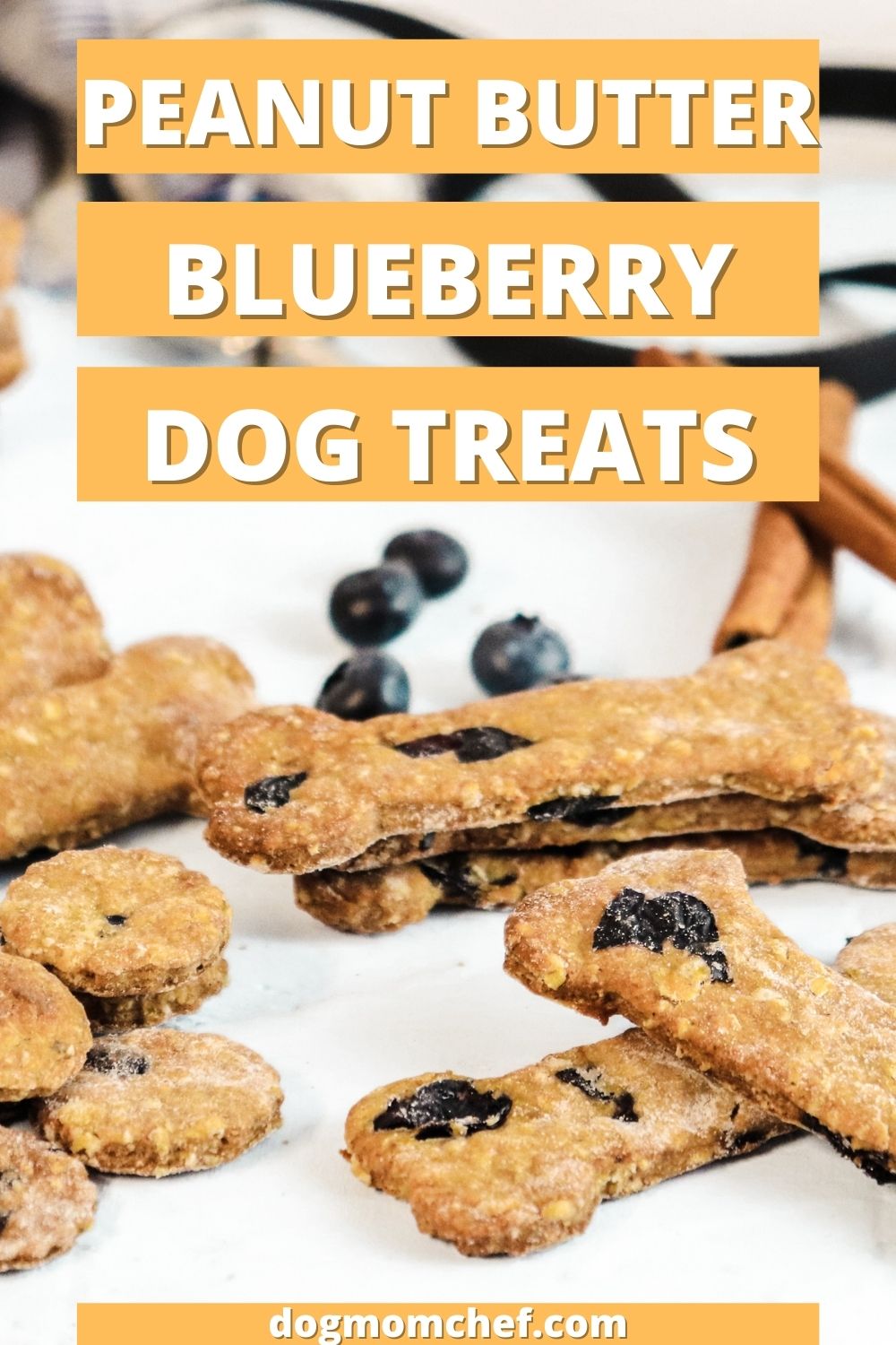 Peanut Butter Blueberry Dog Treats Recipe Dog Mom Chef