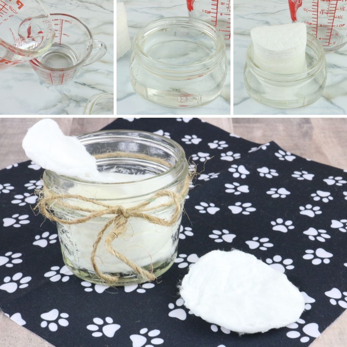 Homemade Ear Wipes for Dogs Dog Mom Chef